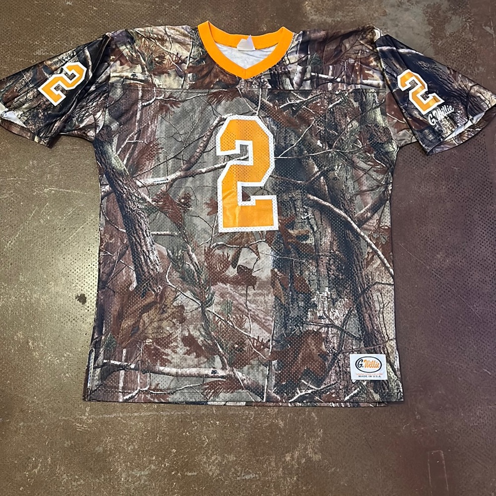 Tennessee Vols Real Tree Camo Jersey Size XL